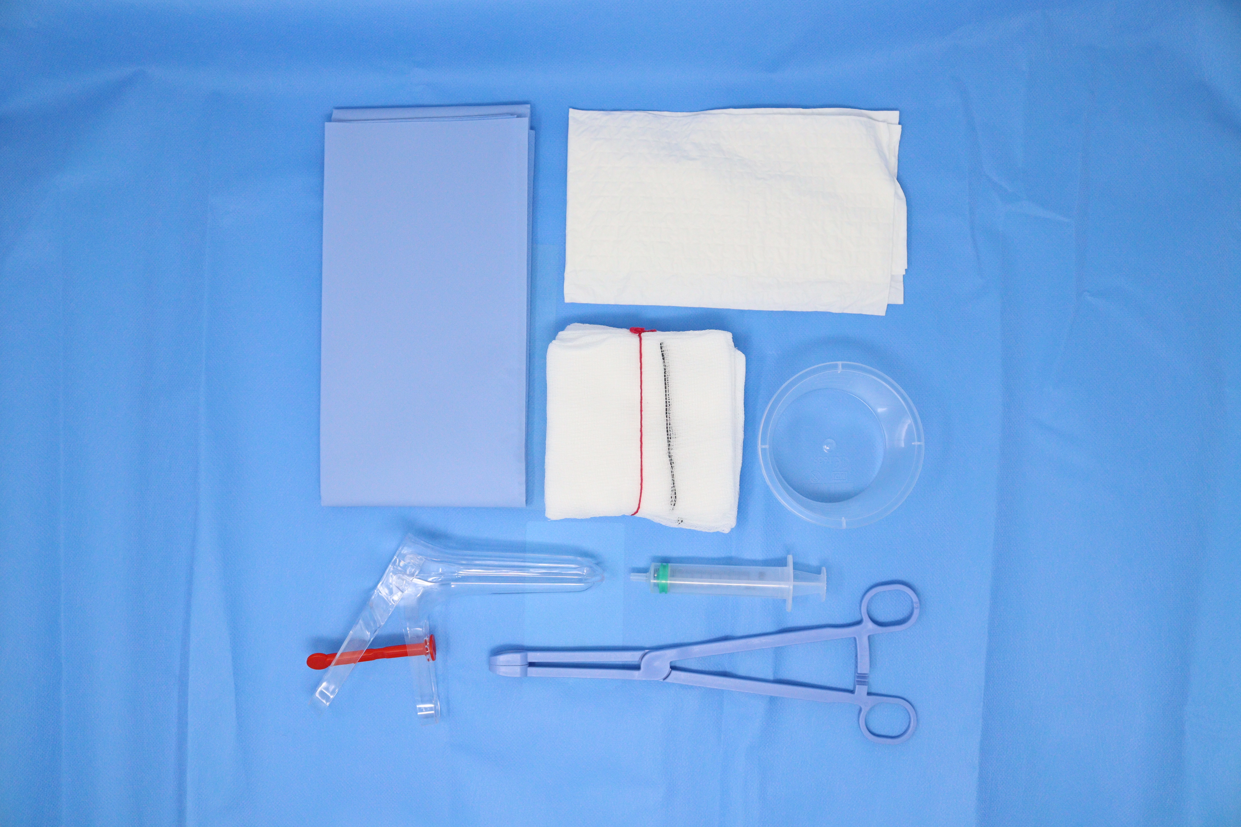 The contents of Pennine's fertility procedure pack